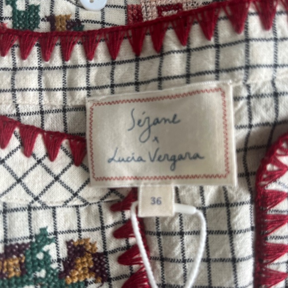 CARMINDA BLOUSE - SÉZANE X LUCIA VERGARA - Picture 3 of 6